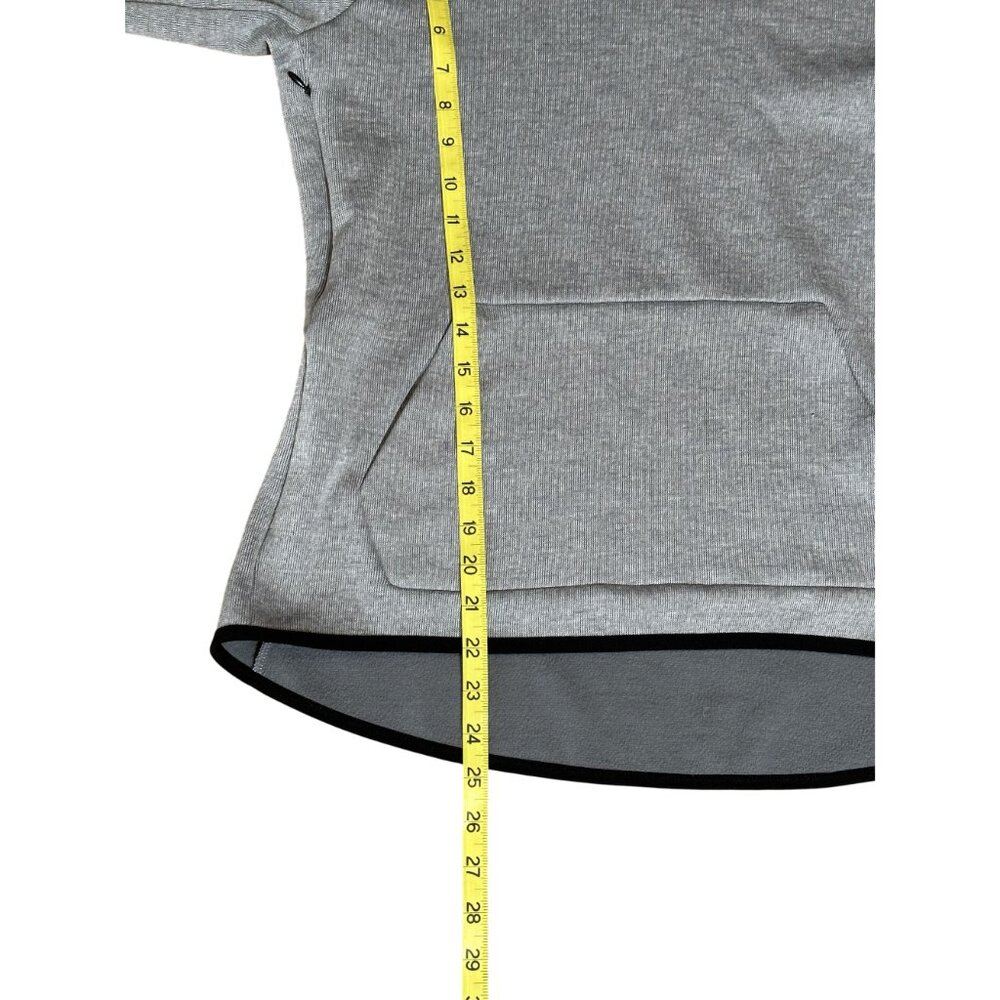 Nike Dri-FIT Hoodie Womens Medium Gray Pullover Athletic Sweatshirt - Picture 7 of 7